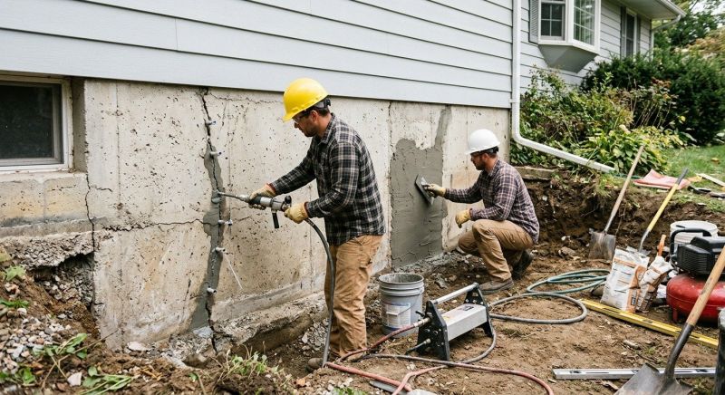 Basement Foundation Repair in Taylors, SC