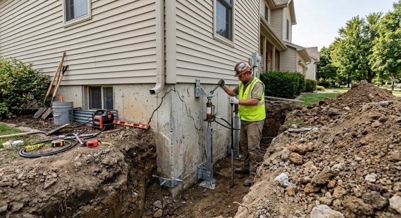 Building Foundation Repair in Polk County, NC