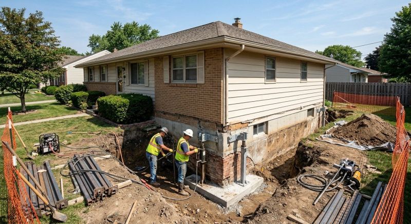 Building Foundation Repair in Simpsonville, SC