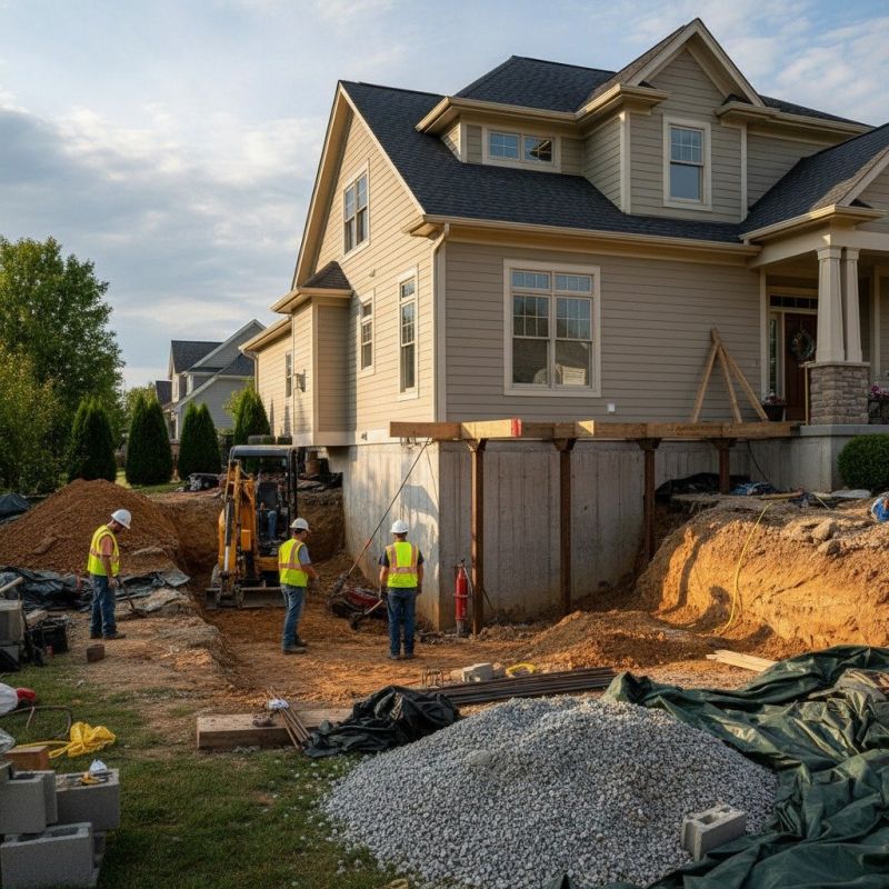 Building Foundation Repair in Spartanburg, SC