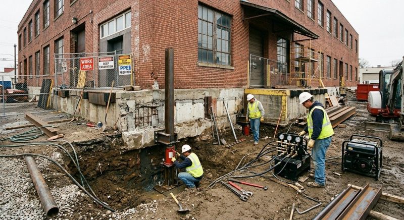 Building Foundation Repair in Travelers Rest, SC