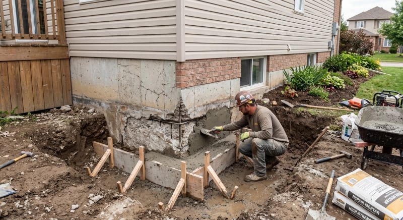 Building Foundation Repair in Tryon, NC