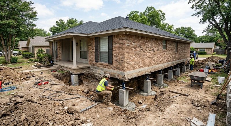 Concrete Foundation Leveling in Duncan, SC