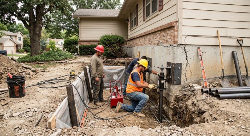 Cracked Foundation Repair in Landrum, SC