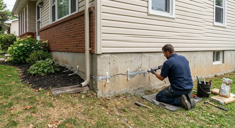 Cracked Foundation Repair in Landrum, SC
