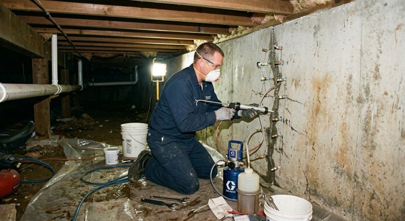 Crawlspace Foundation Repair in Moore, SC