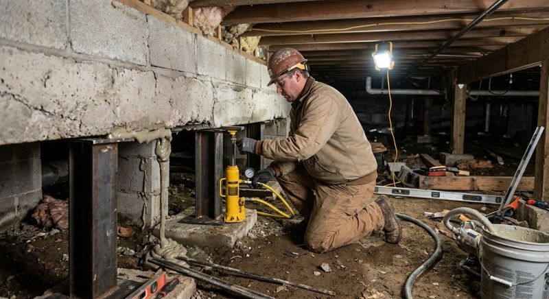Crawlspace Foundation Repair in Saluda, NC