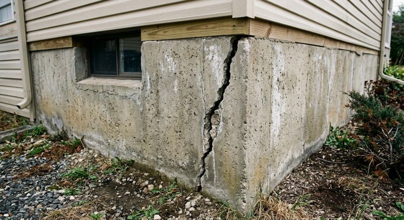 Foundation Crack Repair in Polk County, NC