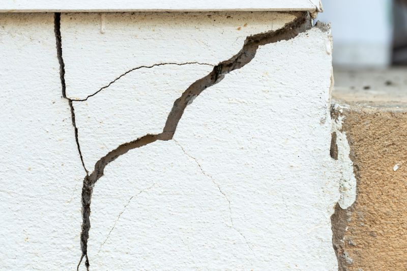 Foundation Crack Repair in Saluda, NC