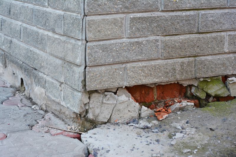 Foundation Damage Repair in Taylors, SC