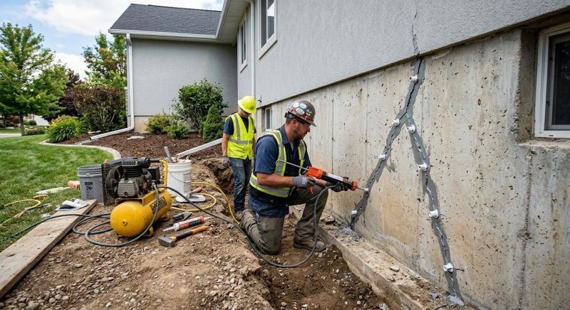 Foundation Damage Repair in Zirconia, NC