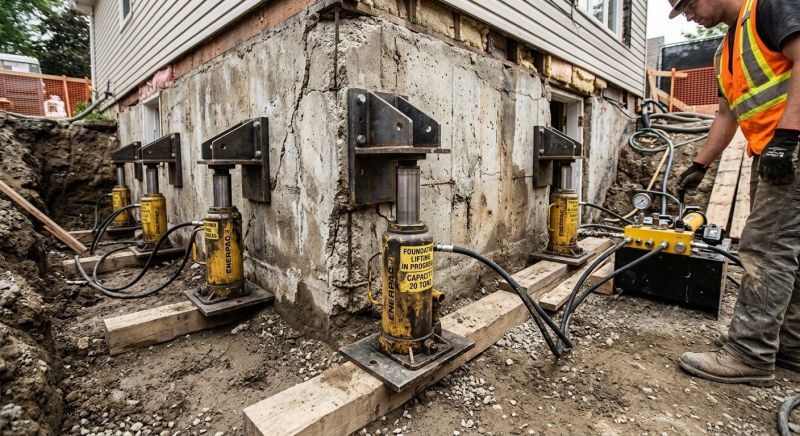 Foundation Jacking in Greer, SC
