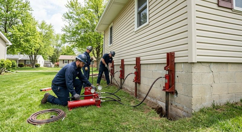 Foundation Jacking in Moore, SC