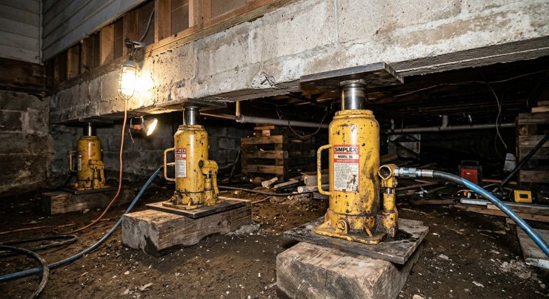Foundation Jacking in Pickens, SC