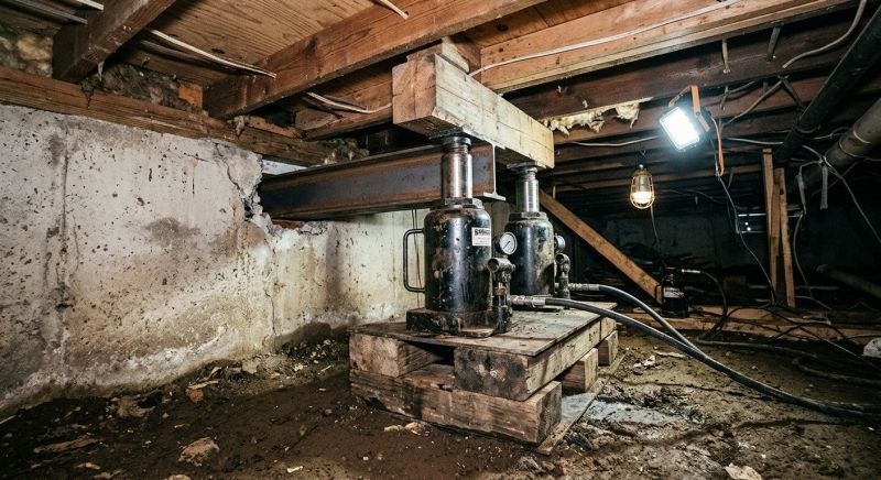 Foundation Jacking in Pickens, SC