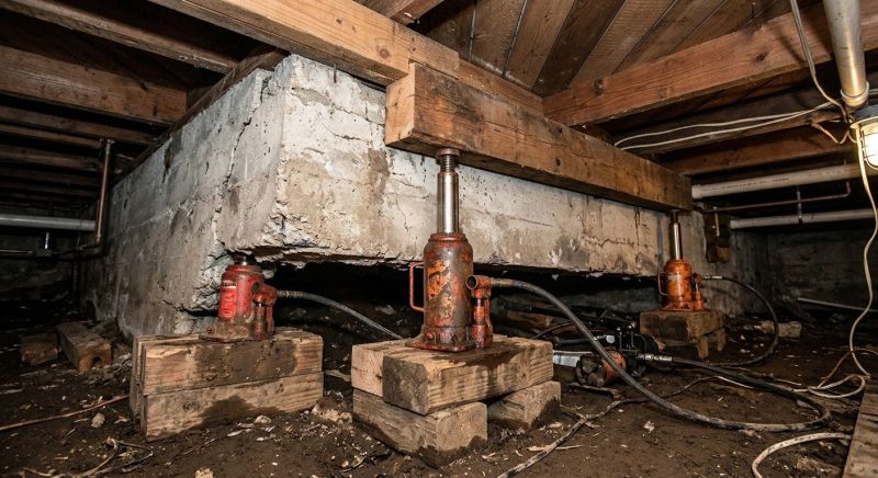 Foundation Jacking in Spartanburg, SC