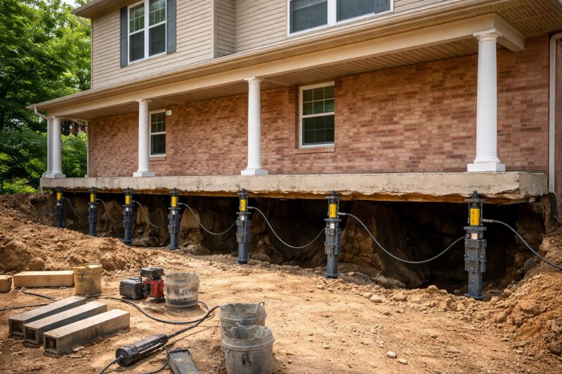 Foundation Jacking in Taylors, SC