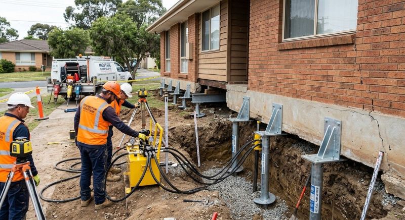 Foundation Jacking in Taylors, SC