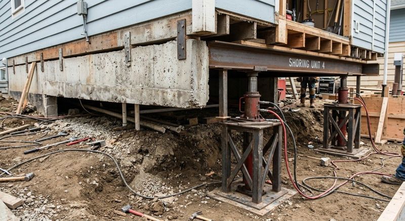 Foundation Jacking in Travelers Rest, SC