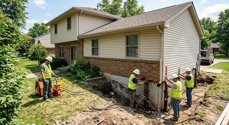 Foundation Jacking in Zirconia, NC