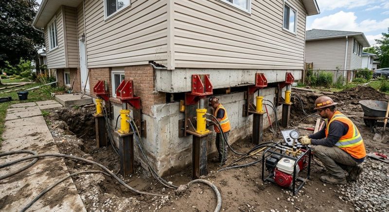 Foundation Lifting in Greenville, SC