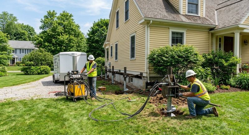 Foundation Lifting in Greenville, SC