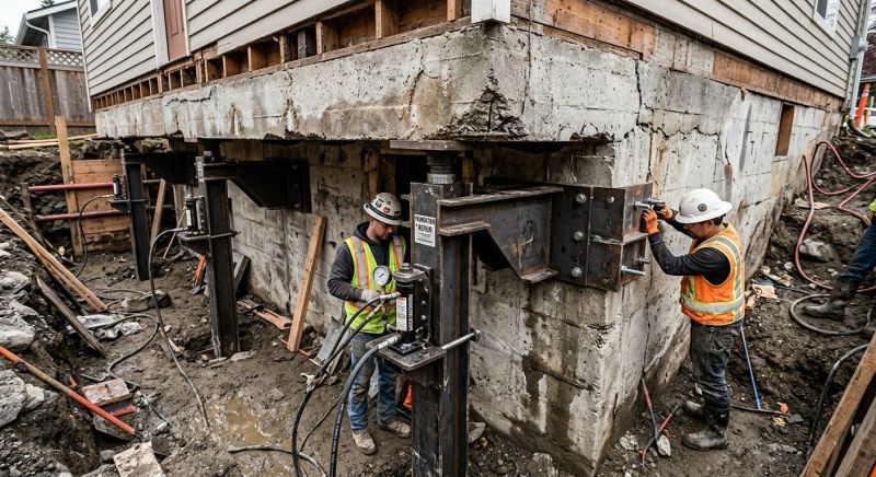 Foundation Lifting in Taylors, SC