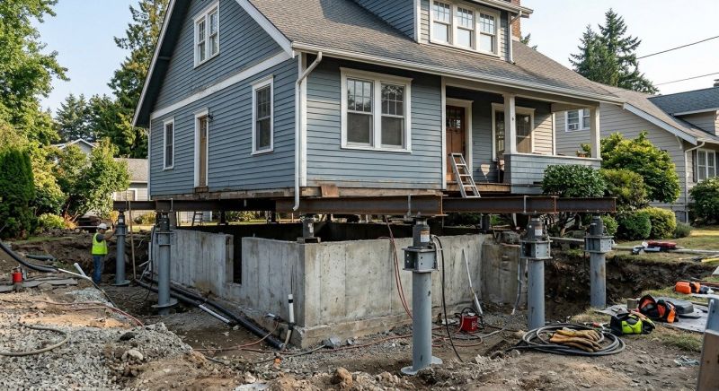 Foundation Raising in Taylors, SC