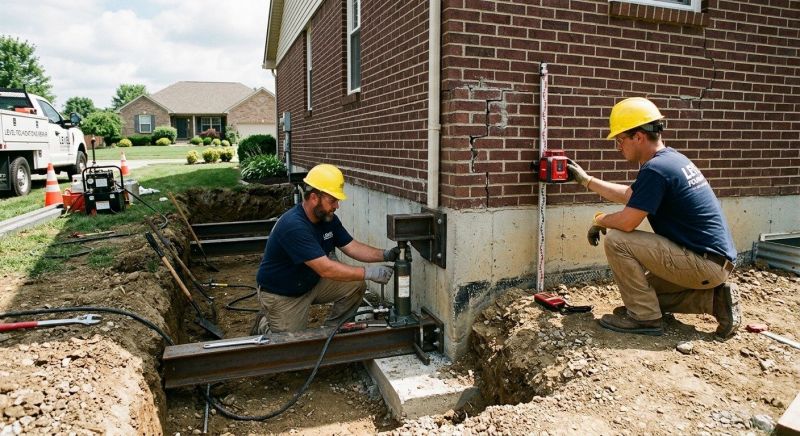 Foundation Releveling in Greenville, SC