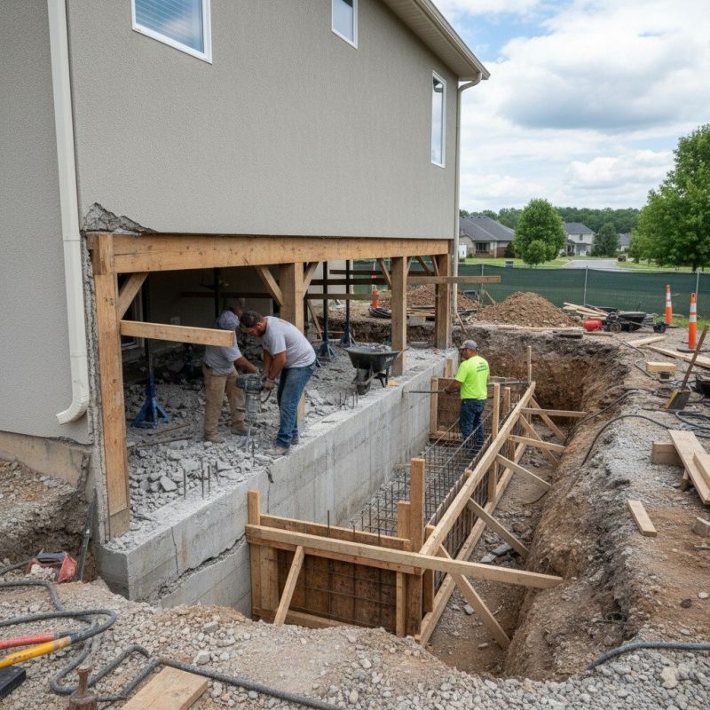 Foundation Repair in Saluda, NC