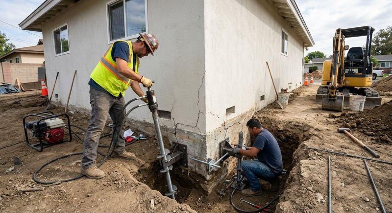Foundation Stabilizing in Fountain Inn, SC