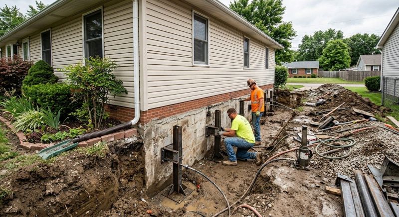 Foundation Stabilizing in Saluda, NC