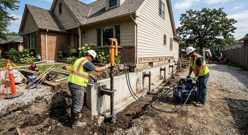 Foundation Stabilizing in Simpsonville, SC