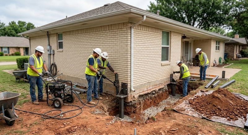 Foundation Stabilizing in Simpsonville, SC