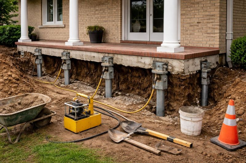 Foundation Stabilizing in Zirconia, NC