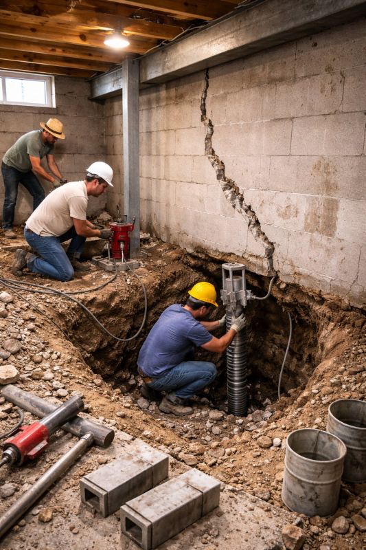 Foundation Structural Repair in Pickens County, SC