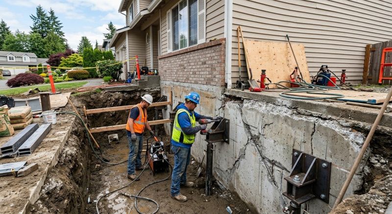 Foundation Structural Repair in Saluda, NC