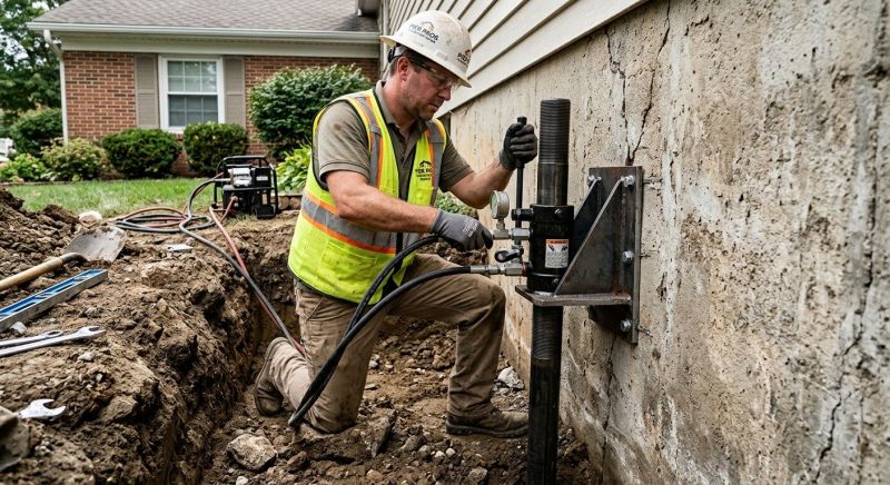 Home Foundation Leveling in Moore, SC