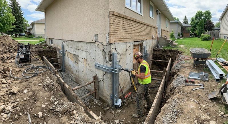 Home Foundation Repair in Fountain Inn, SC
