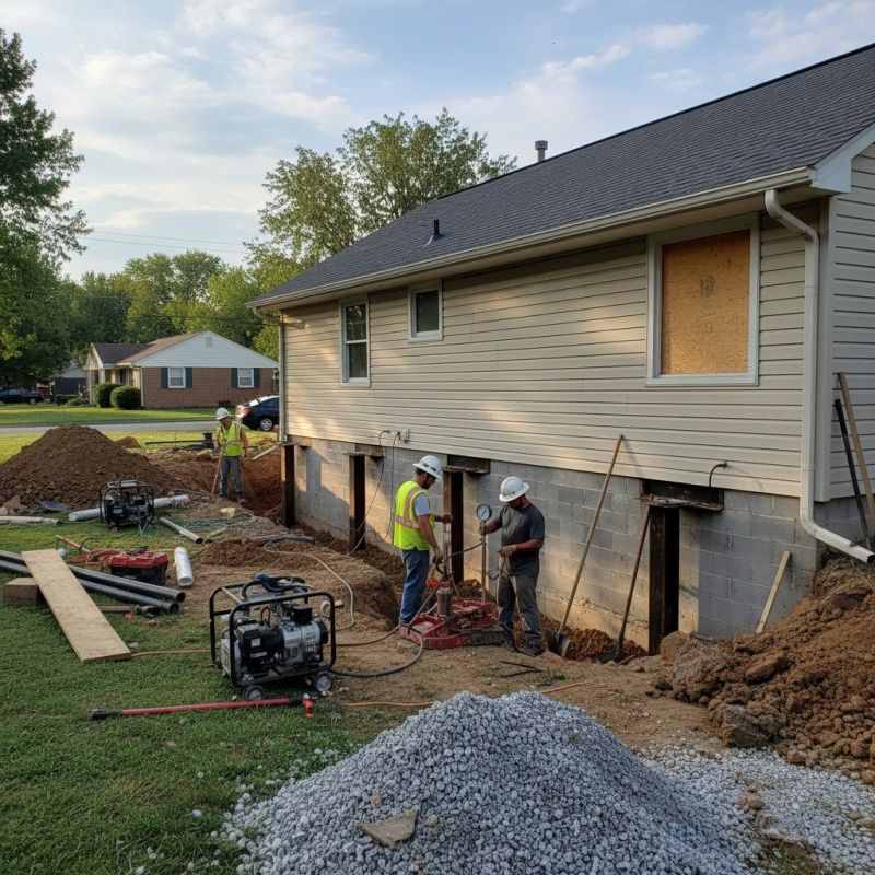 Home Foundation Repair in Polk County, NC