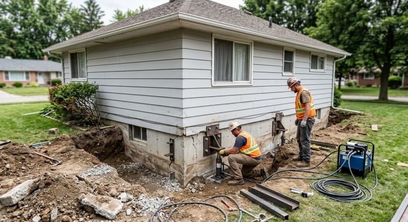 House Foundation Repair in Pickens, SC