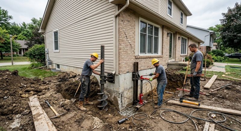 House Foundation Repair in Taylors, SC