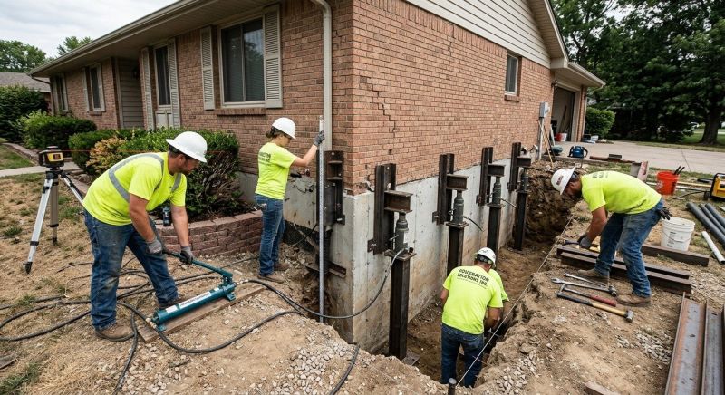 House Leveling in Moore, SC