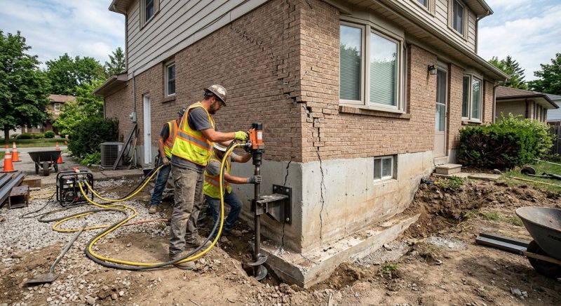 House Settling Repair in Greenville, SC