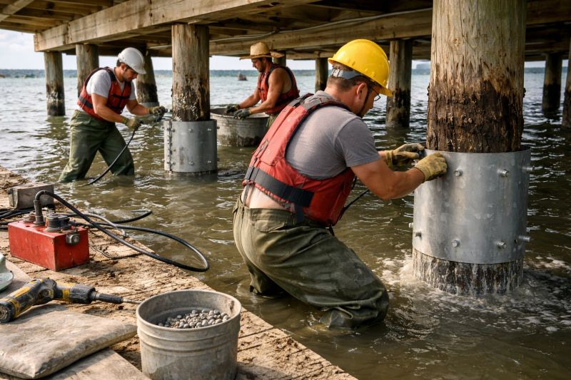 Piling Repair in Travelers Rest, SC