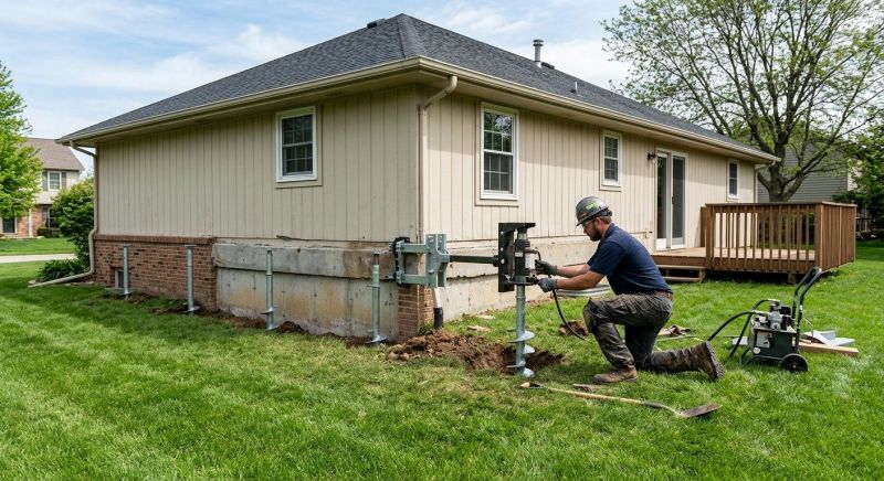 Settling Foundation Service in Polk County, NC