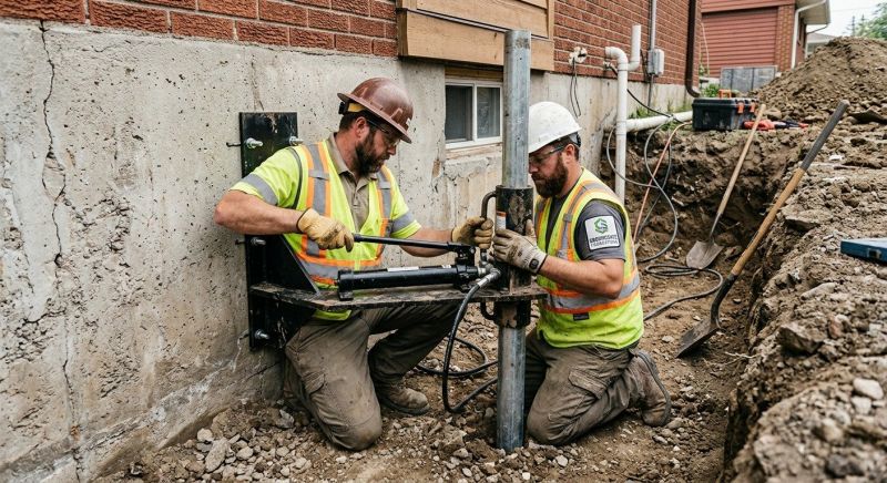 Settling Foundation Service in Spartanburg County, SC