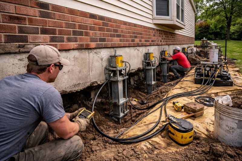 Settling Foundation Service in Tryon, NC