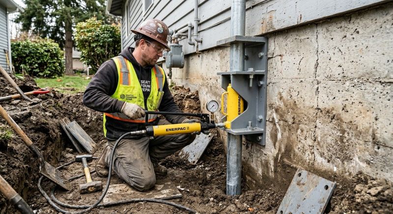 Settling Foundation Service in Tryon, NC