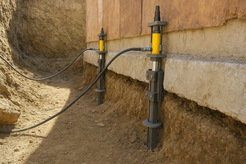 Sinking Foundation Lifting in Greenville, SC